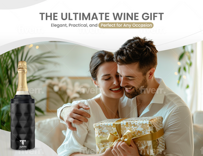 Wine Chiller For Bottles. Keep Your Wine Chilled For Hours Without Ice