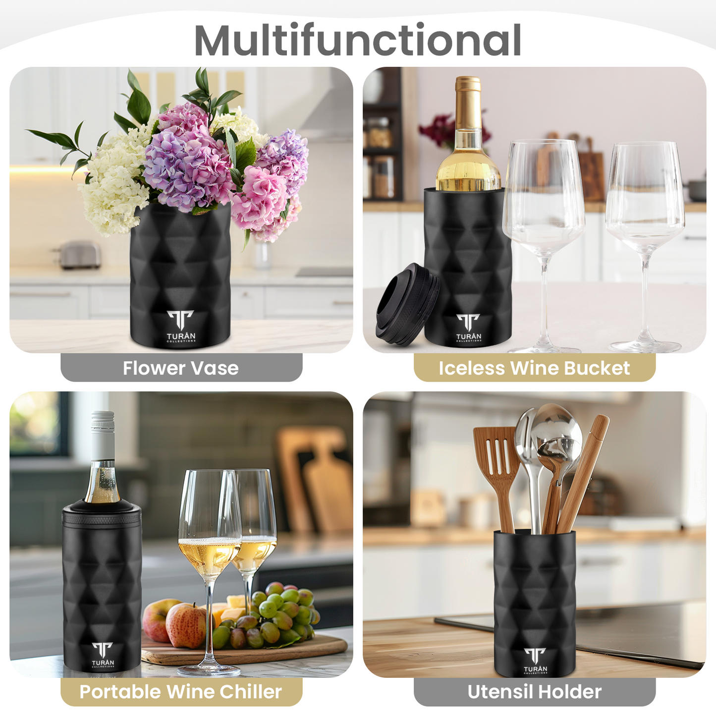 Wine Chiller For Bottles. Keep Your Wine Chilled For Hours Without Ice